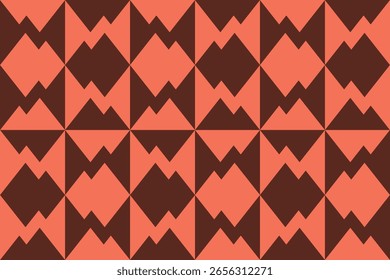 Triangle Shapes and Designs Orange Colors Geometric Pattern Abstract Background Geometric Background
