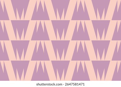 Driehoekvormen en ontwerpen Paarse kleuren Geometrisch patroon Abstracte achtergrond Geometrische achtergrond