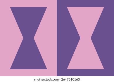 Formes triangulaires et Designs Couleurs violettes Motif géométrique Abstrait Arrière-plan géométrique Arrière-plan géométrique