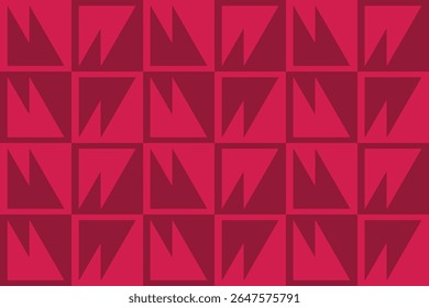 Triângulo Formas e Designs Cores Vermelhas Padrão Geométrico Fundo Abstrato Fundo Geométrico
