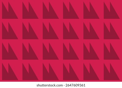 Triangle Shapes and Designs Red Colors Geometric Pattern Abstract Background Geometric Background