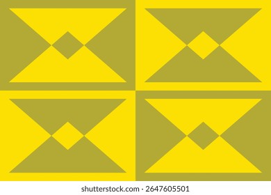 Triangle Shapes and Designs Yellow Colors Geometric Pattern Abstract Background Geometric Background