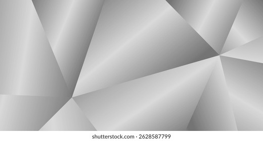 Triangle Shapes Vector Abstract Background