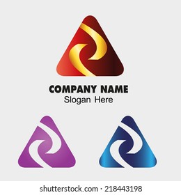 Triangle sign symbol 