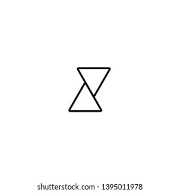 
triangle simple Logo. Minimalistic logo design. Creative logo. 