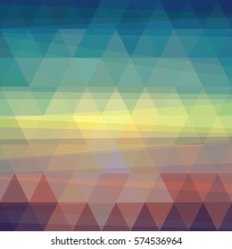 Triangle  soft colored abstract background