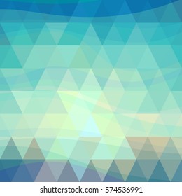 Triangle  soft colored abstract background