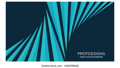 triangle stripe twisted modern background