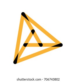 triangle structure logo construction