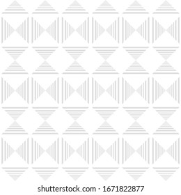 Triangle Swith Stripe Pattern, Art style can be used in cover design, book design, poster, cd cover, flyer, website backgrounds. White abstract geometric. Illustration.