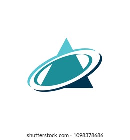 TRIANGLE SWOOSH LOGO