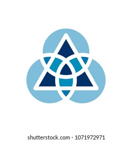 Triangle symbol.  Business Icon. Logo. vector eps 10.