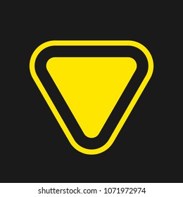 Triangle symbol.  Icon. Logo. vector eps 10.