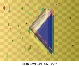 triangle template vector