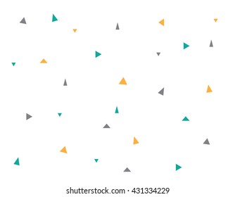 Triangle texture or background (grey,orange,green)