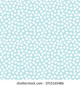 Triangle texture pattern design. Vector seamless repeat of hand drawn triangles in blue and white. 