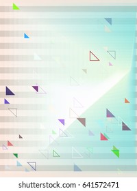 triangle texture vector