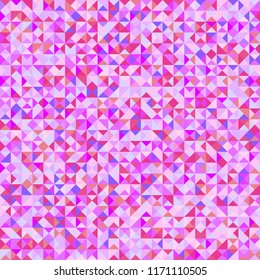 Triangle tile pattern. Geometric wallpaper of the surface. Seamless cute background. Pretty colors. Print for polygraphy, flyers, posters, t-shirts and textiles. Beautiful mosaic texture