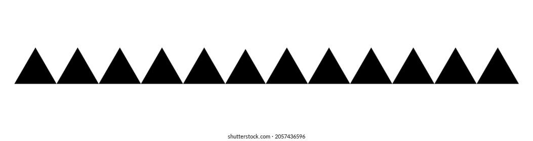 Triangle, triangular abstract geometric vector illustration, pattern