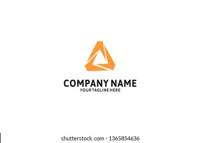 Triangle Trinity Logo Vector