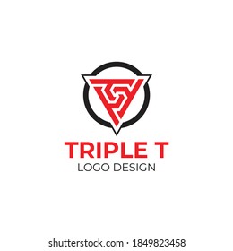 Diseño de logotipo triple T o logotipo T3