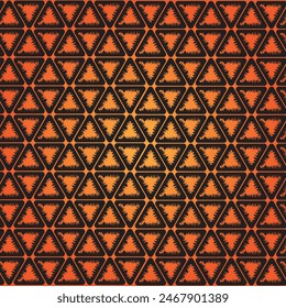 Triangle upside-down seamless pattern background design 