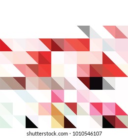 Triangle vector background