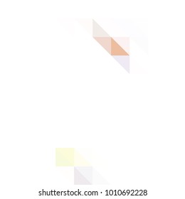Triangle vector background