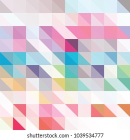 Triangle vector background