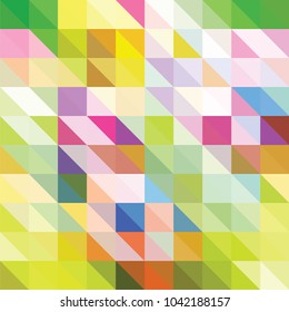 Triangle vector background