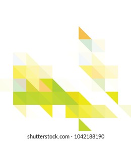 Triangle vector background