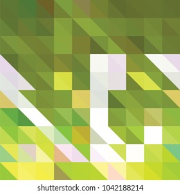 Triangle vector background