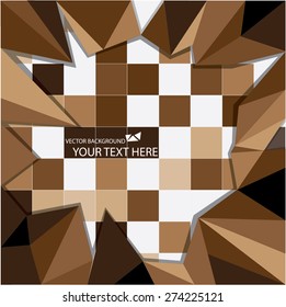 triangle Vector background