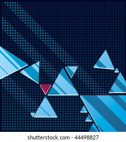 triangle vector background