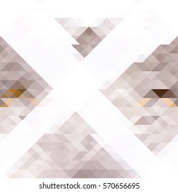 Triangle vector background