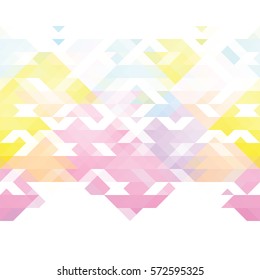 Triangle vector background