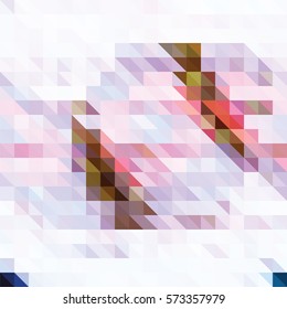 Triangle vector background