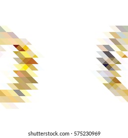 Triangle vector background
