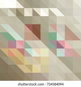 Triangle vector background