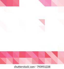 Triangle vector background