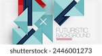 Triangle Vector Background Illustration For Wallpaper, Banner, Background, Card, Book Illustration, landing page