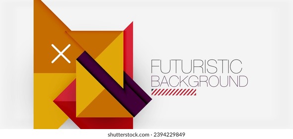 Triangle Vector Background Illustration For Wallpaper, Banner, Background, Card, Book Illustration, landing page