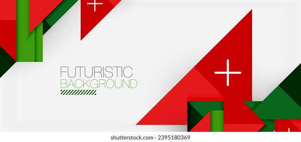 Triangle Vector Background Illustration For Wallpaper, Banner, Background, Card, Book Illustration, landing page