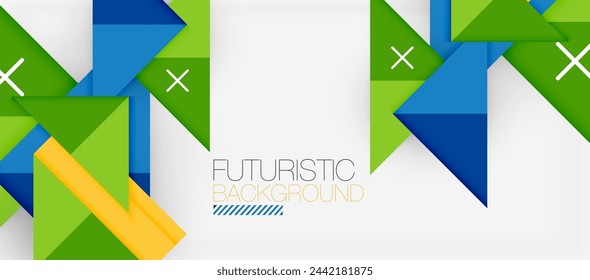 Triangle Vector Background Illustration For Wallpaper, Banner, Background, Card, Book Illustration, landing page