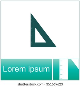 Triangle vector icon