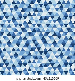 Triangle vector pattern. Mosaic background