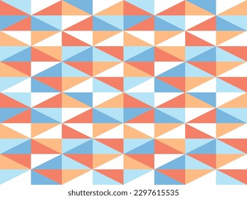 Triangle wallpaper elements shapes in modern geometric style for use as pattern, cover, banner, poster and contemporary art