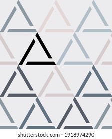 TRIANGLE WALLPAPER pattern seamless vector