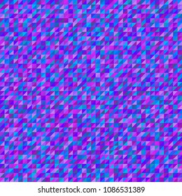 Triangle wallpaper. Pretty bright colors. Checkered background. Seamless pattern. Print for polygraphy, posters, t-shirts and textiles. Tile texture. Doodle for design
