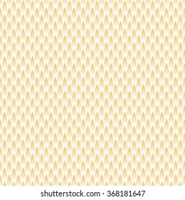 Triangle Yellow Pattern. Halftone Background in Vector